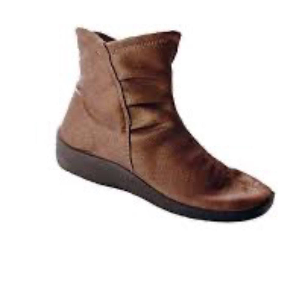 Arcopedico L19 Lytech Vegan Women's Vaq Brown Ankle Boots Sz‎ 36/US 5